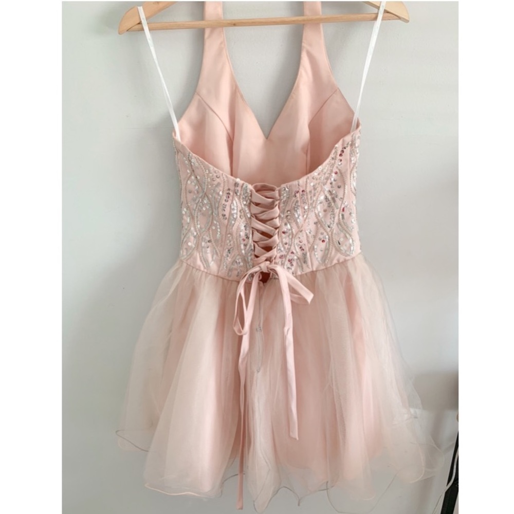 Camille La Vie blush party dress/Quinceañera dress